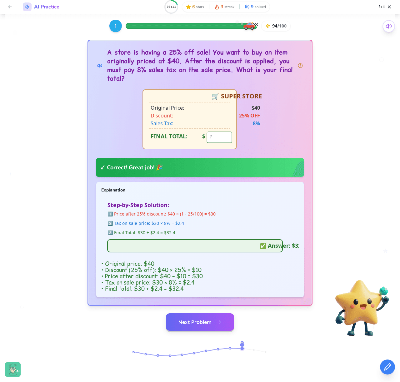 Turn Shopping Into Math Practice: Teaching Sales Tax, Tips, and Discounts to 6th Graders