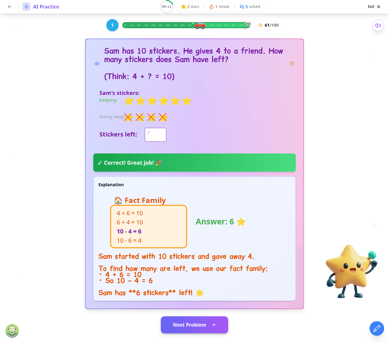 Fact Families for 1st Graders: The Simple Trick That Makes Subtraction Click