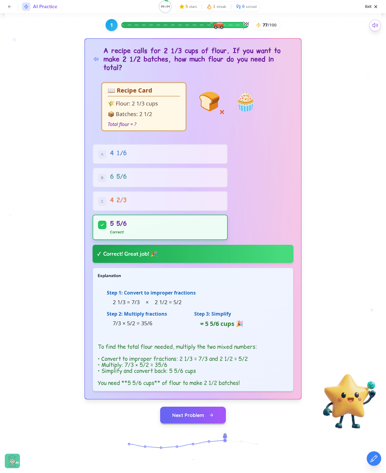 Multiplying Mixed Numbers Made Easy: The Simple 3-Step Method Every 5th Grader Needs