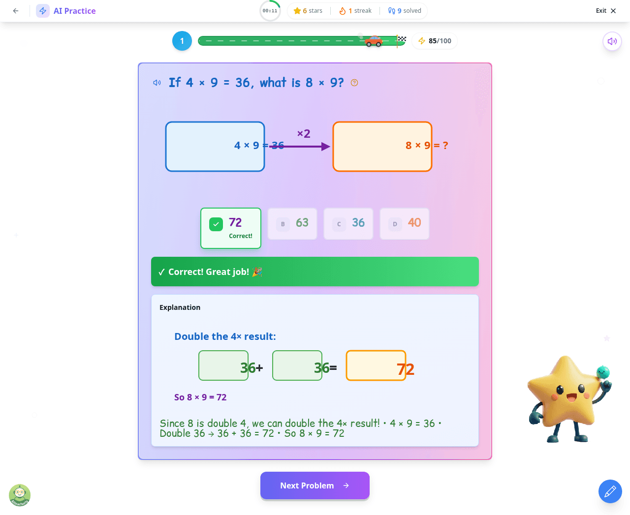 Multiplication Facts for 6, 7, 8, and 9: Two Simple Tricks That Actually Work