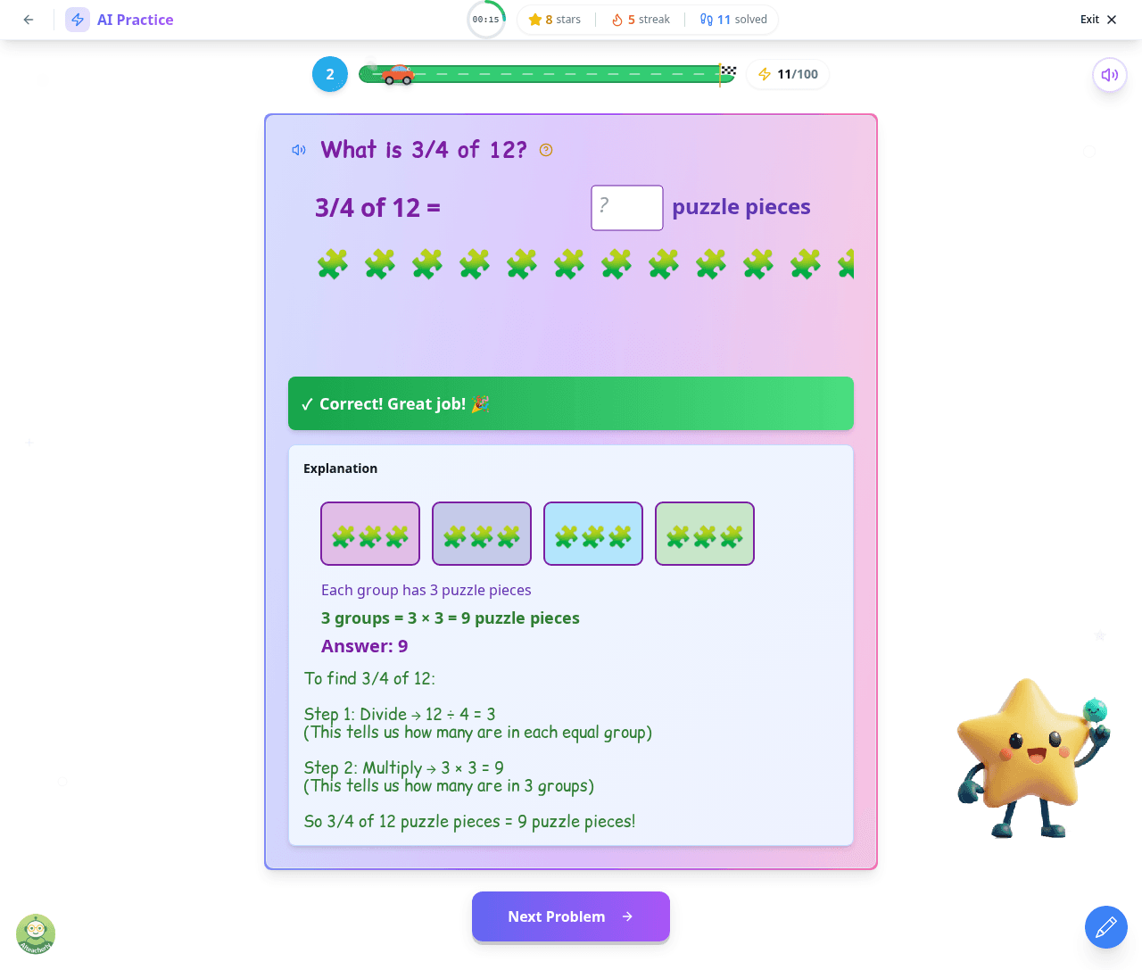 Conquer Fractions of a Group in 3rd Grade Math With This Simple Two-Step Trick